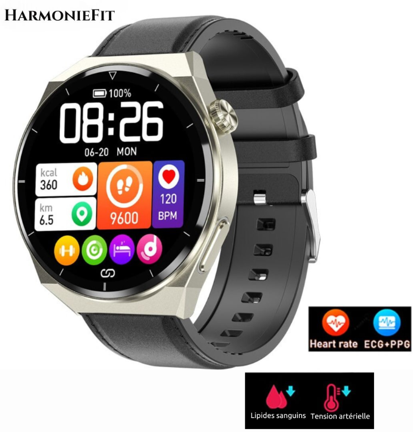 HarmonieFit-Montre sport homme et femme